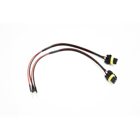 Hid Ballast Bare Lead & Connector Extension Cables (Pair) Pr